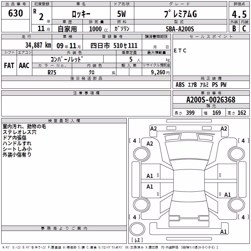 DAIHATSU ROCKY