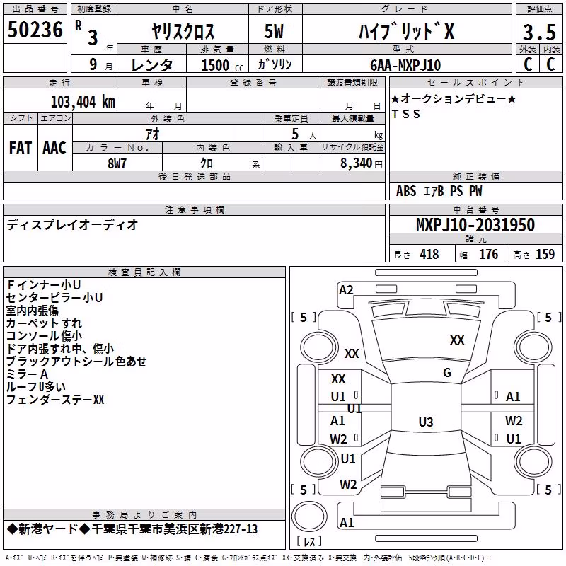 TOYOTA YARIS CROSS