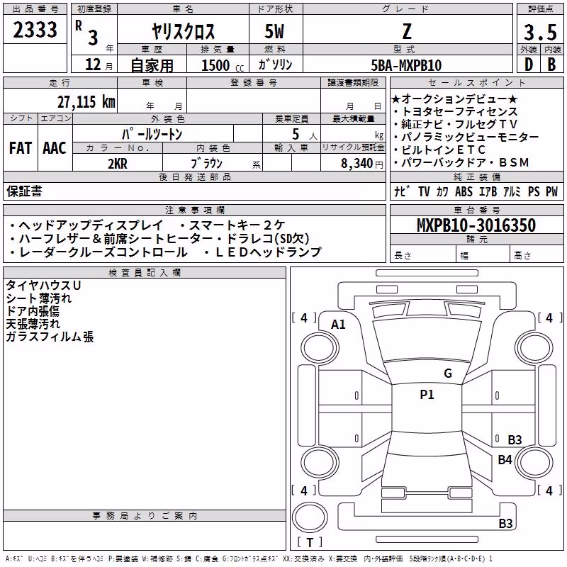 TOYOTA YARIS CROSS