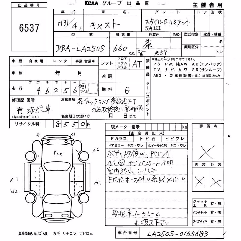 DAIHATSU CAST