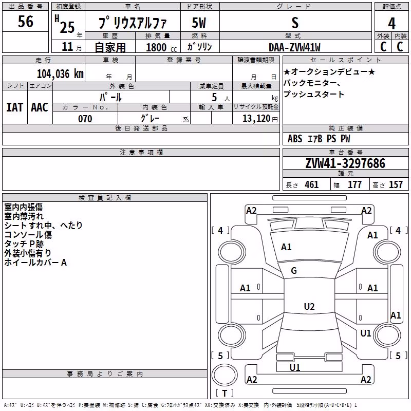 TOYOTA PRIUS ALPHA