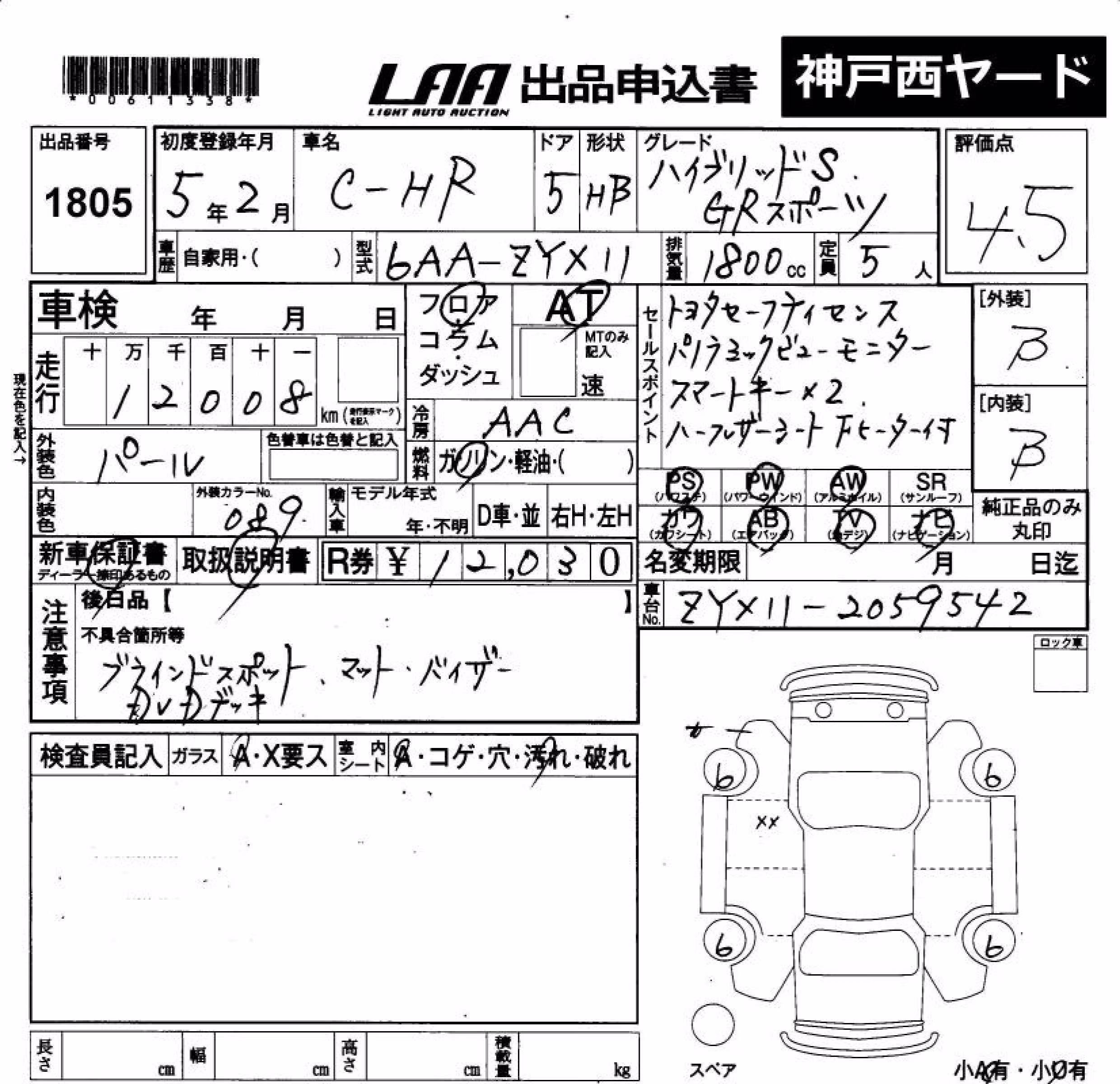 TOYOTA C-HR