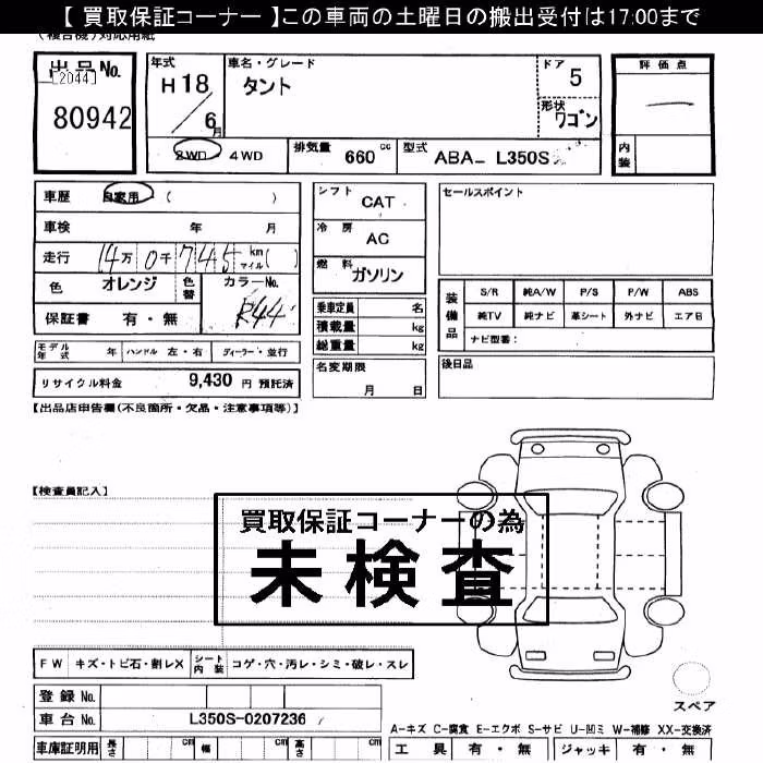 DAIHATSU TANTO