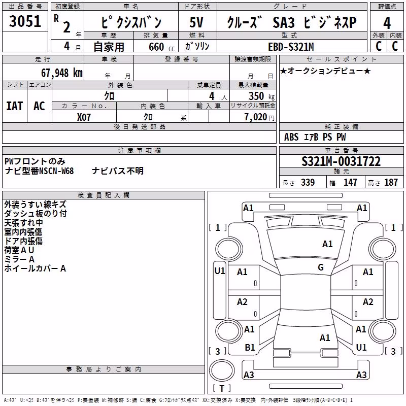 TOYOTA PIXIS VAN
