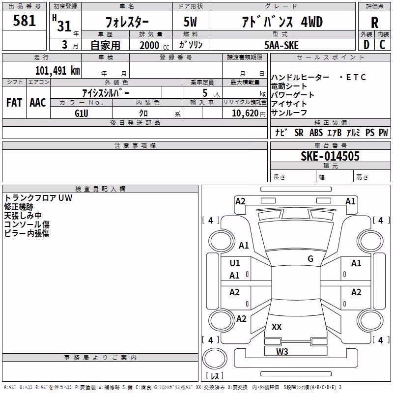SUBARU FORESTER