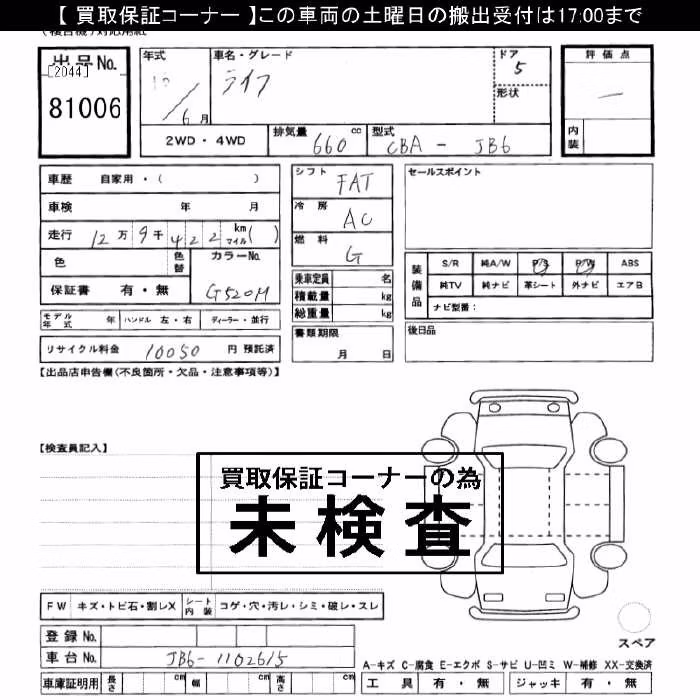 HONDA LIFE