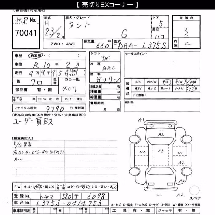 DAIHATSU TANTO