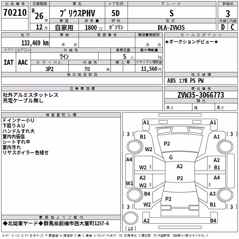 TOYOTA PRIUS PHV