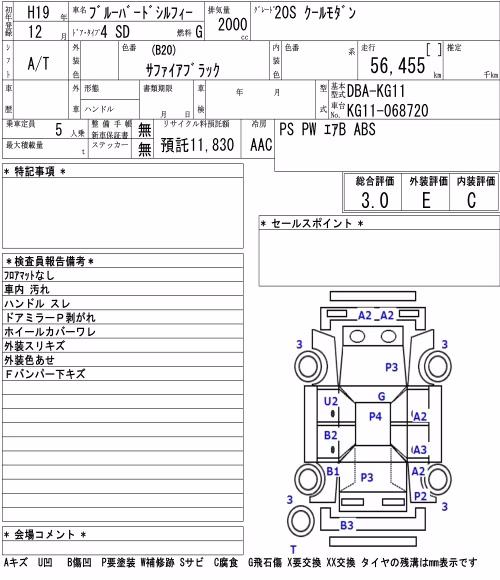 NISSAN BLUEBIRD SYLPHY