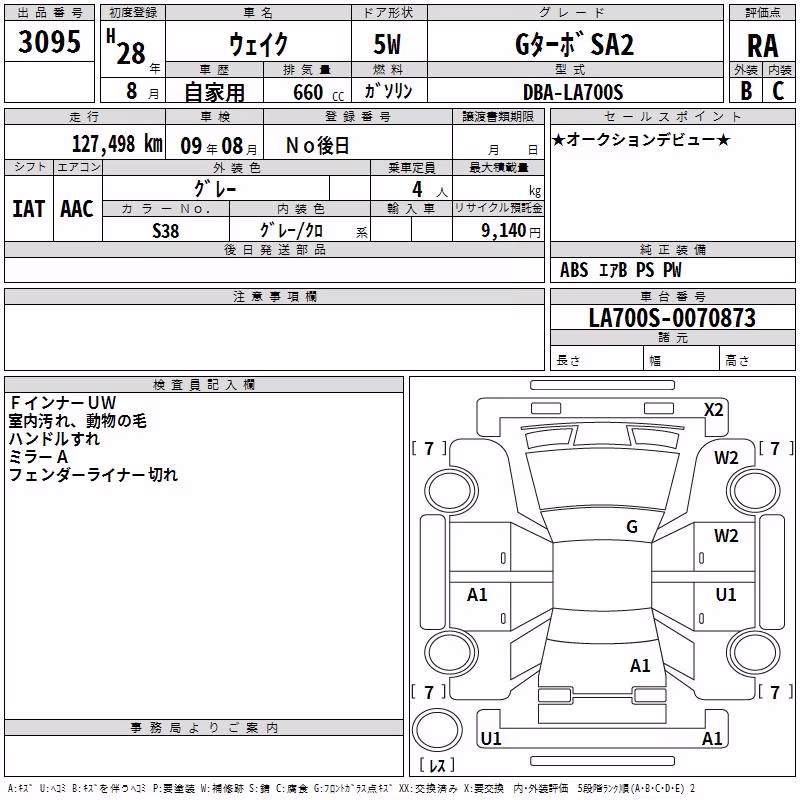 DAIHATSU WAKE