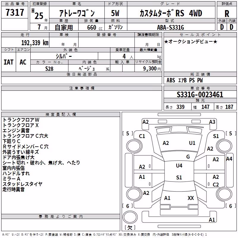 DAIHATSU ATRAI