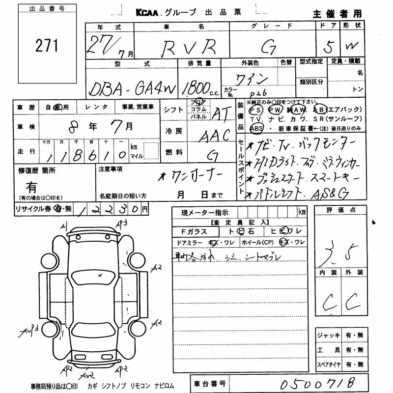 MITSUBISHI RVR
