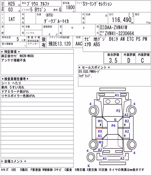 TOYOTA PRIUS ALPHA
