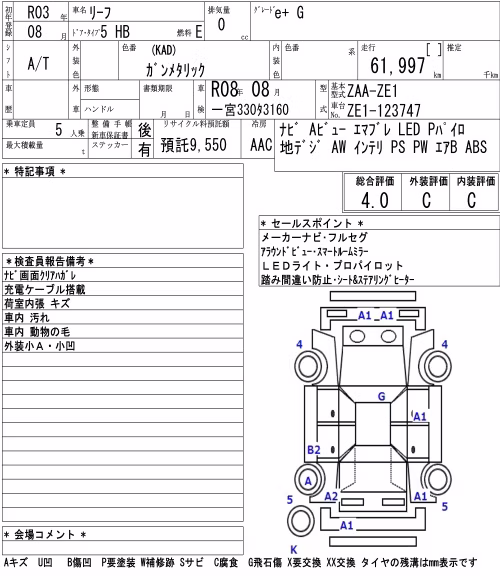 NISSAN LEAF