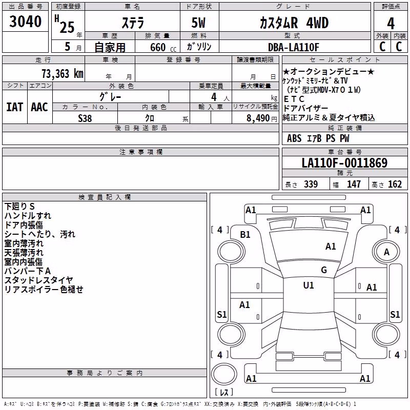 SUBARU STELLA