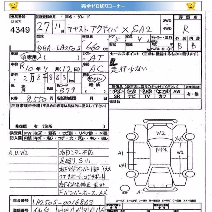 DAIHATSU CAST