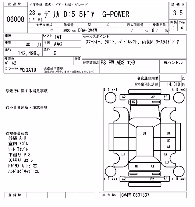 MITSUBISHI DELICA D:5