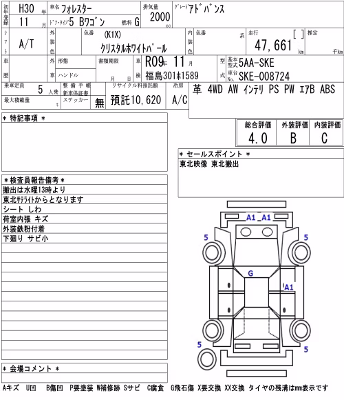 SUBARU FORESTER