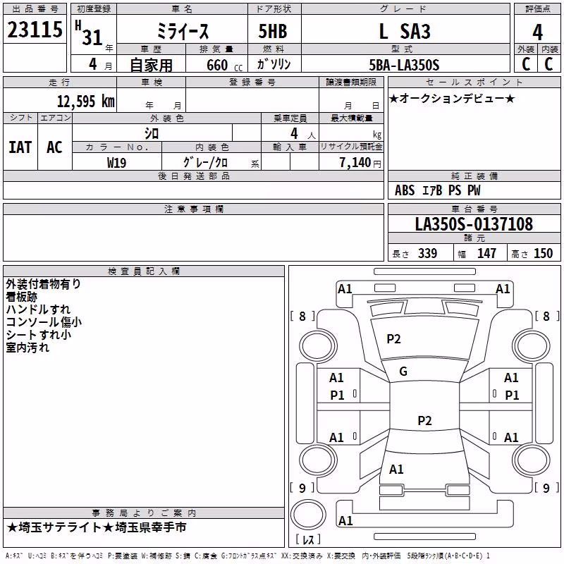 DAIHATSU MIRA E:S
