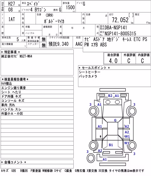 TOYOTA SPADE