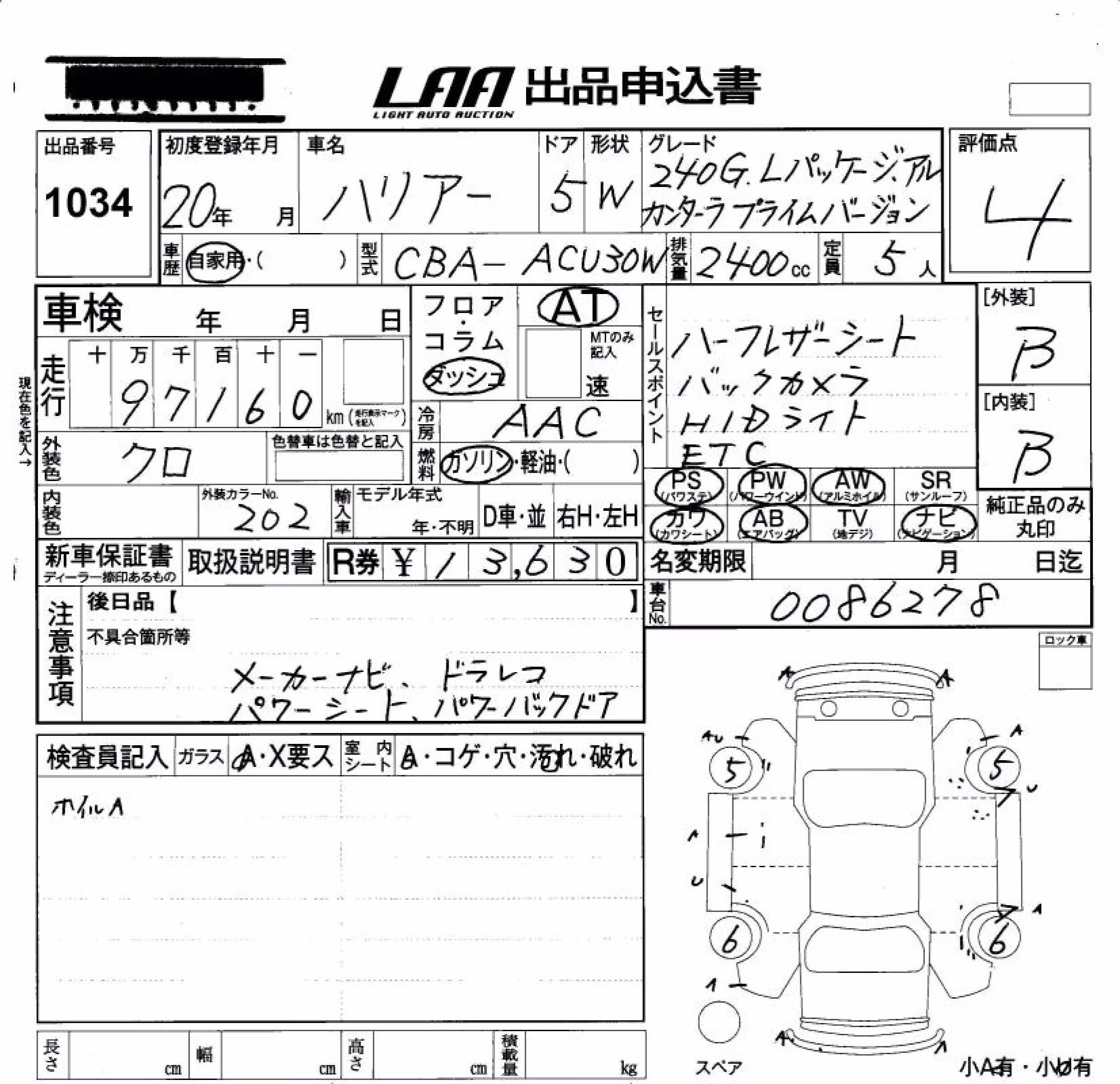 TOYOTA HARRIER