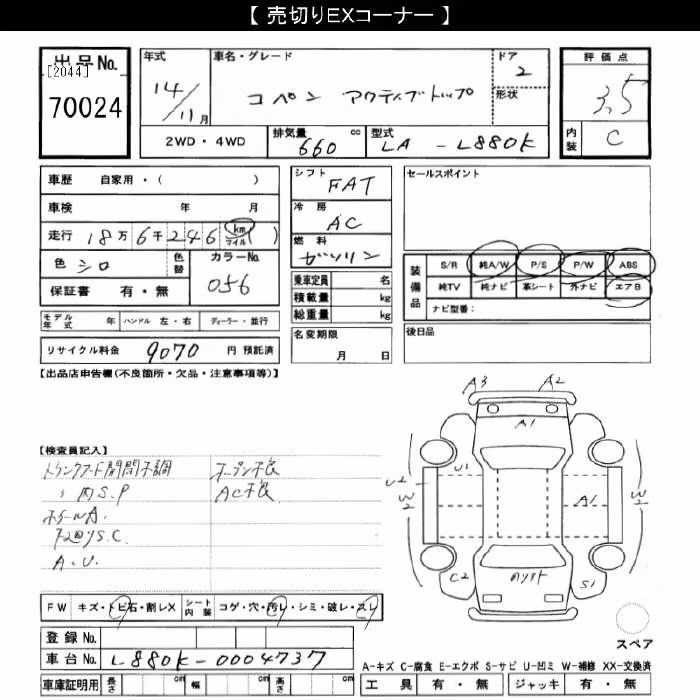 DAIHATSU COPEN