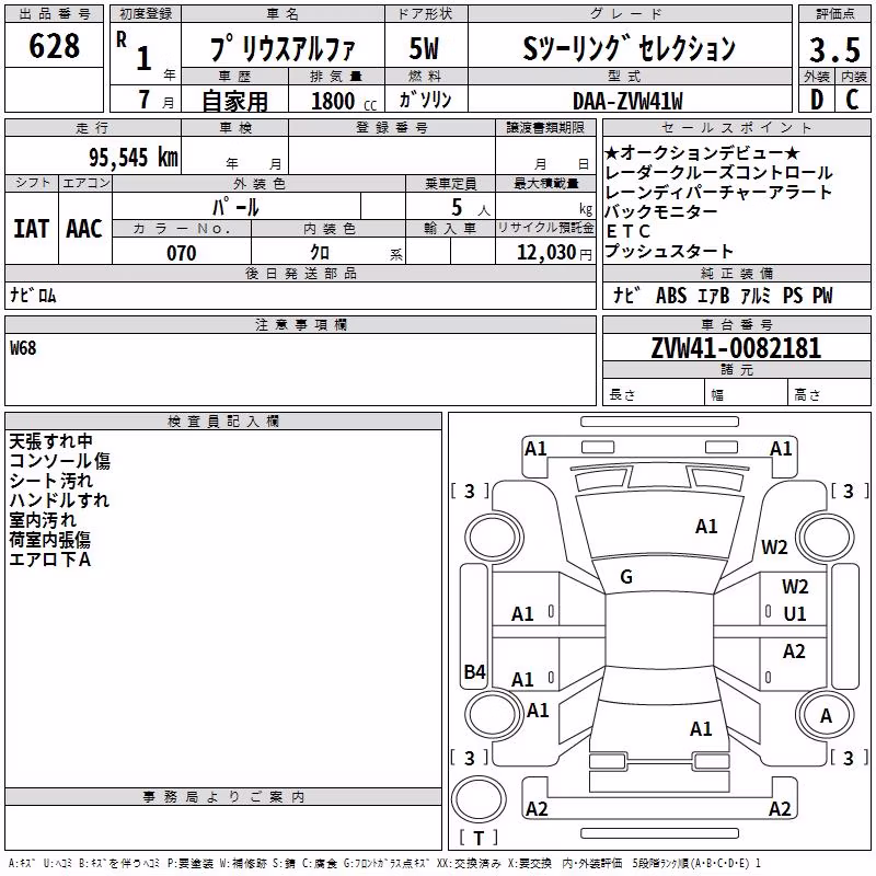 TOYOTA PRIUS ALPHA