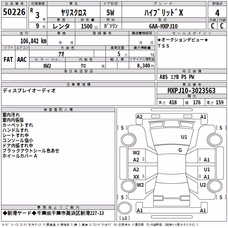TOYOTA YARIS CROSS