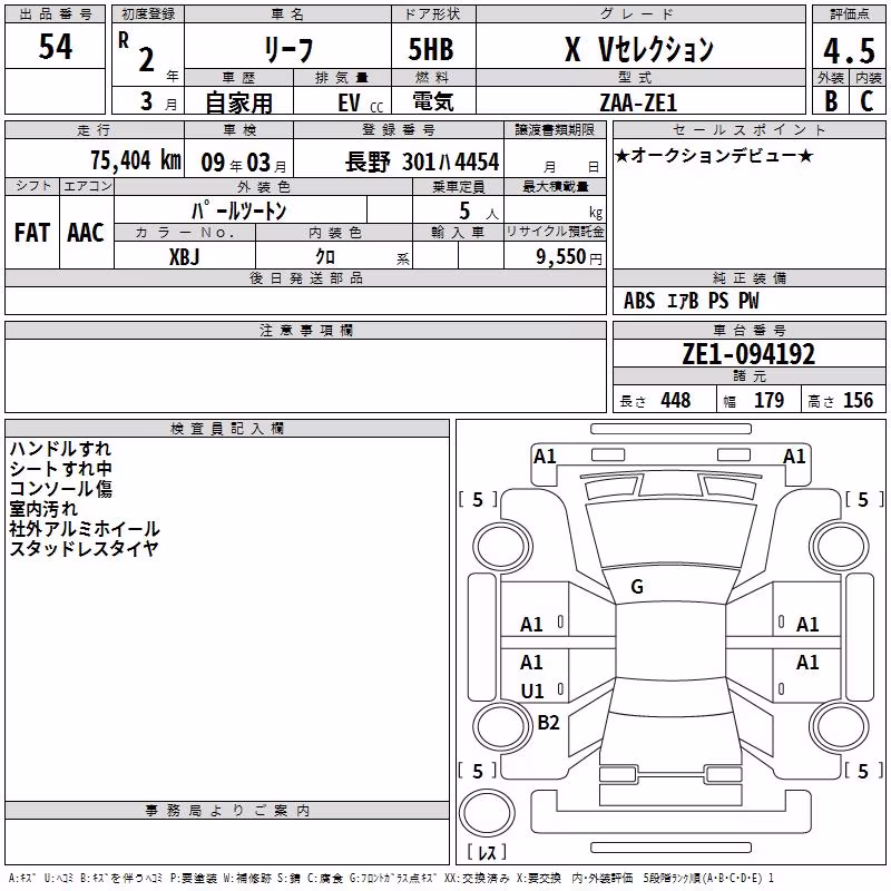 NISSAN LEAF