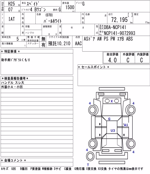 TOYOTA SPADE
