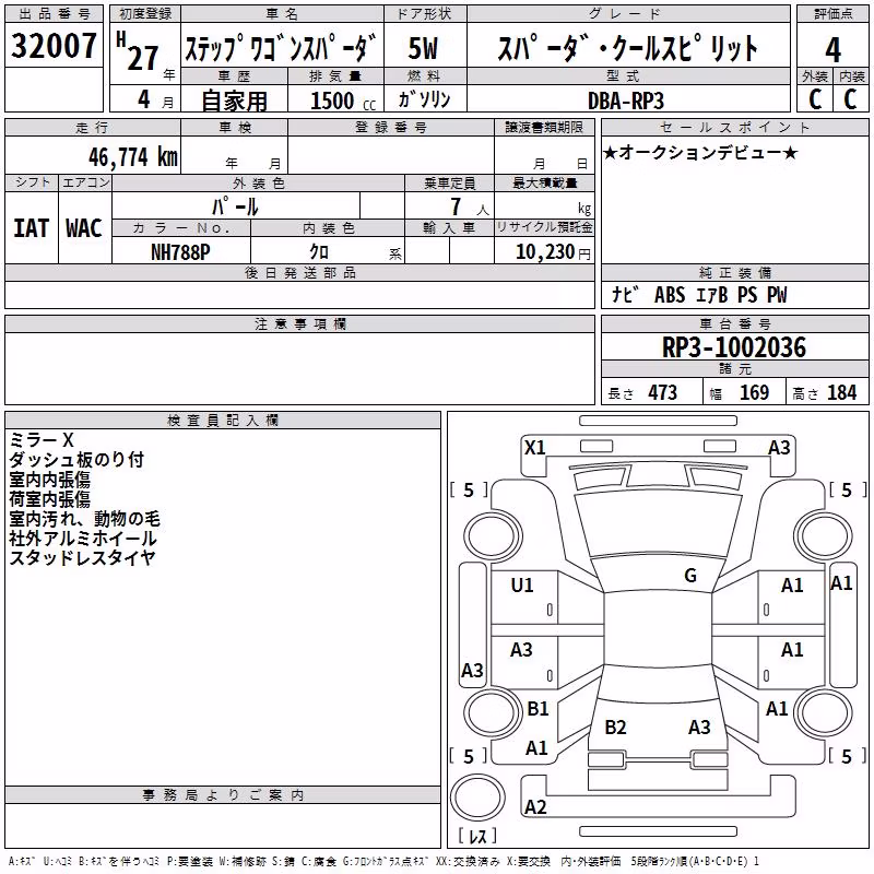 HONDA STEPWGN