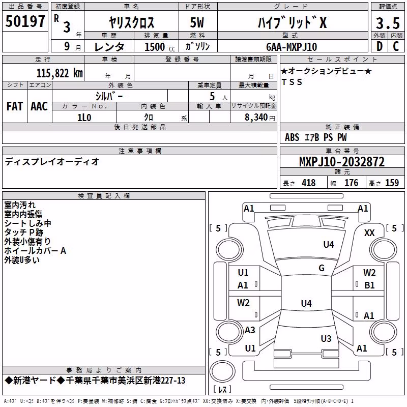 TOYOTA YARIS CROSS