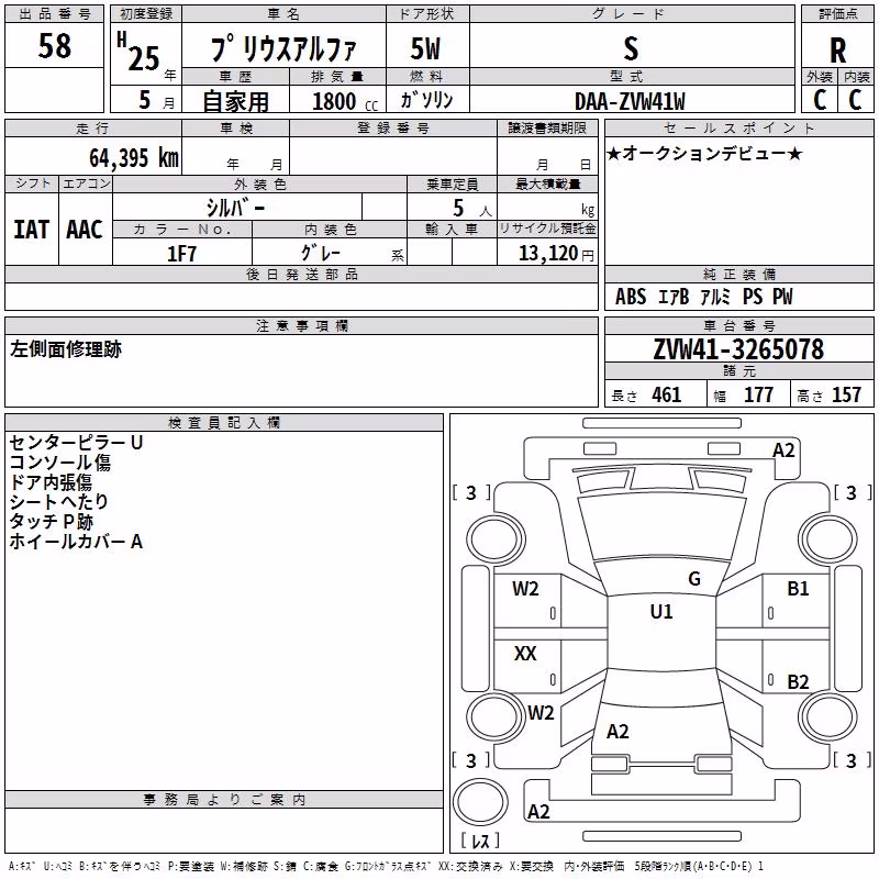 TOYOTA PRIUS ALPHA