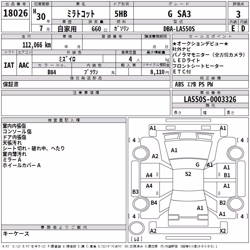 DAIHATSU MIRA TOCOT