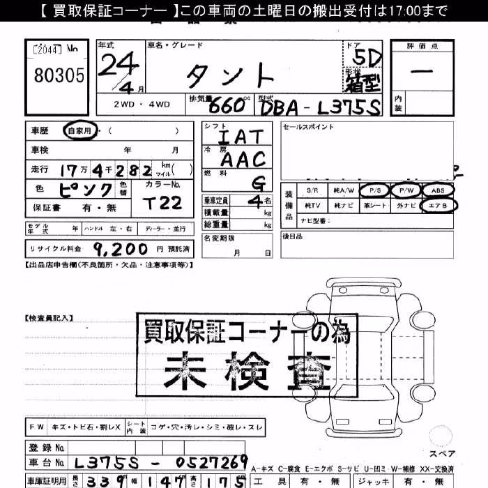 DAIHATSU TANTO