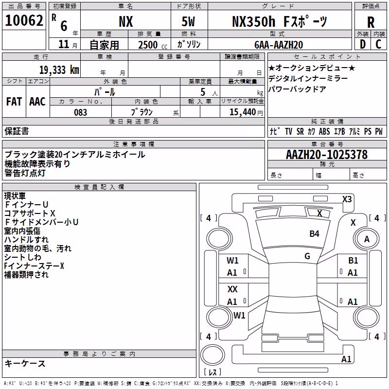 LEXUS NX350H