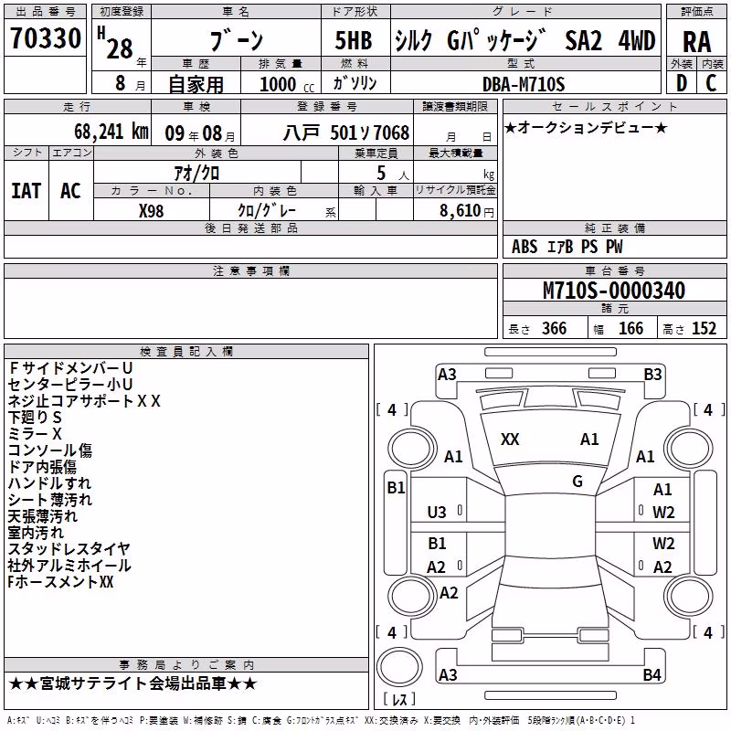 DAIHATSU BOON
