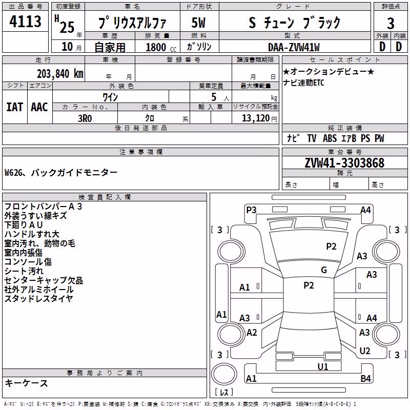 TOYOTA PRIUS ALPHA