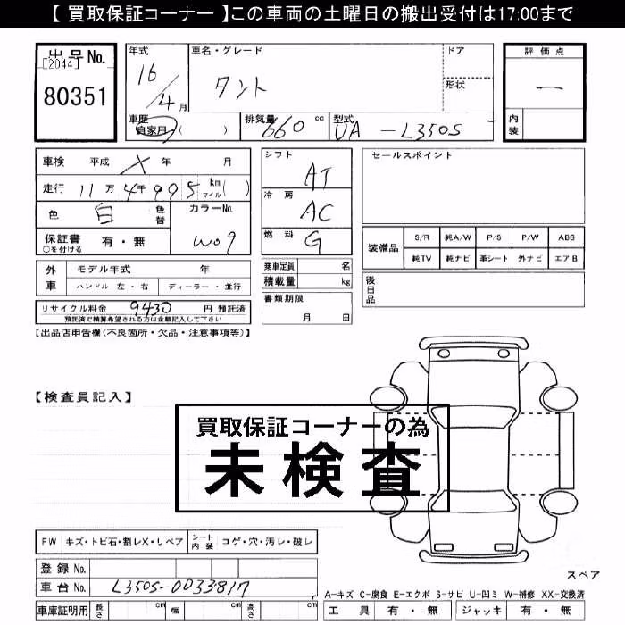 DAIHATSU TANTO