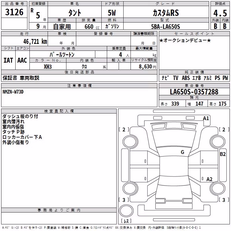 DAIHATSU TANTO