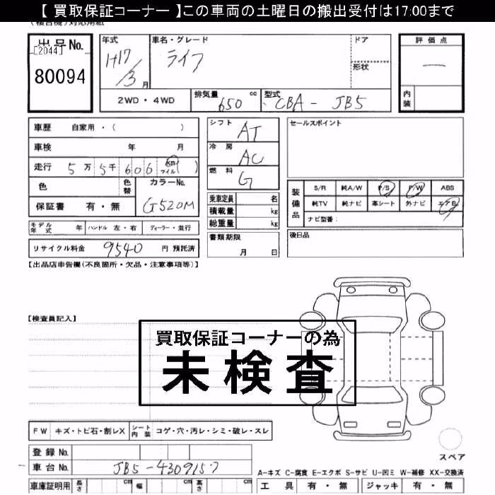 HONDA LIFE