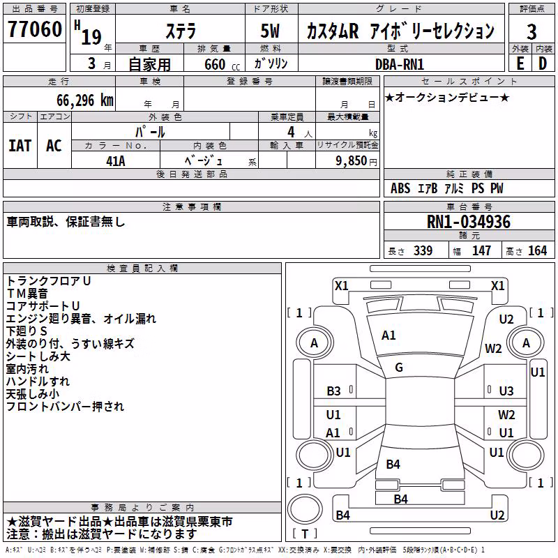 SUBARU STELLA