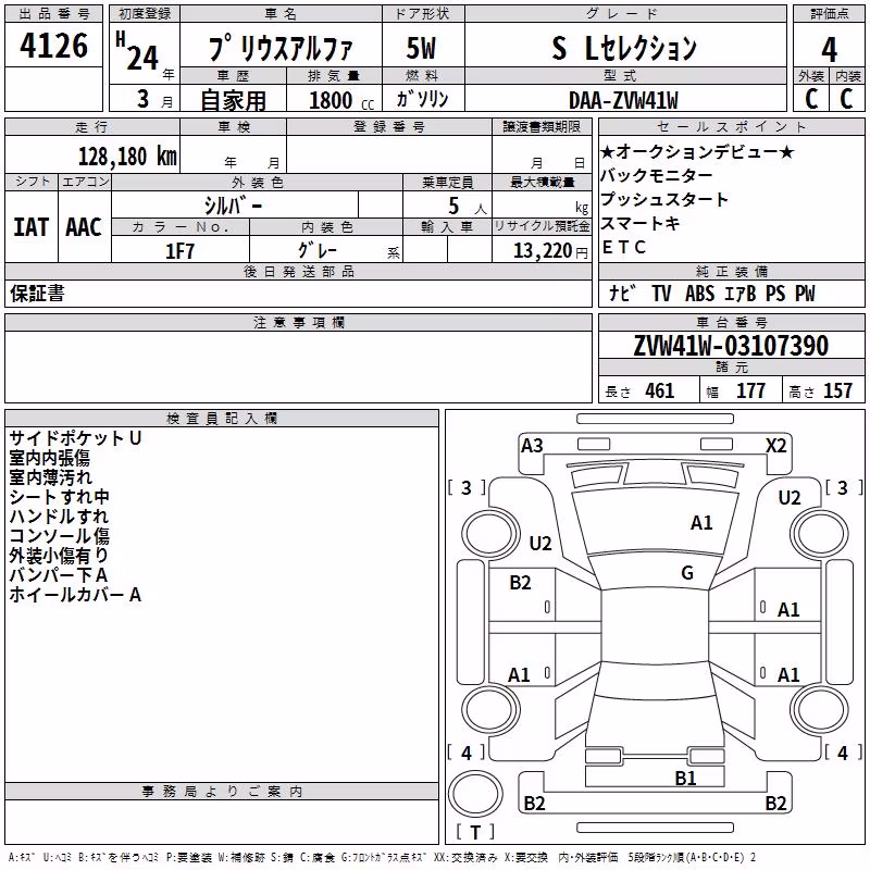 TOYOTA PRIUS ALPHA