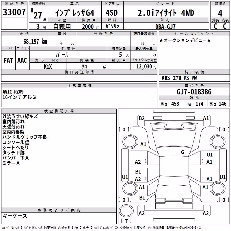 SUBARU IMPREZA