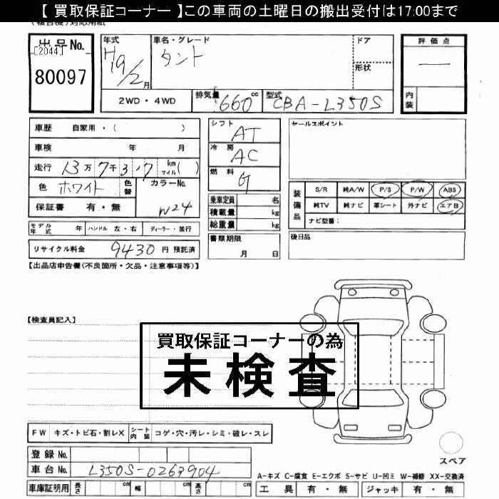DAIHATSU TANTO