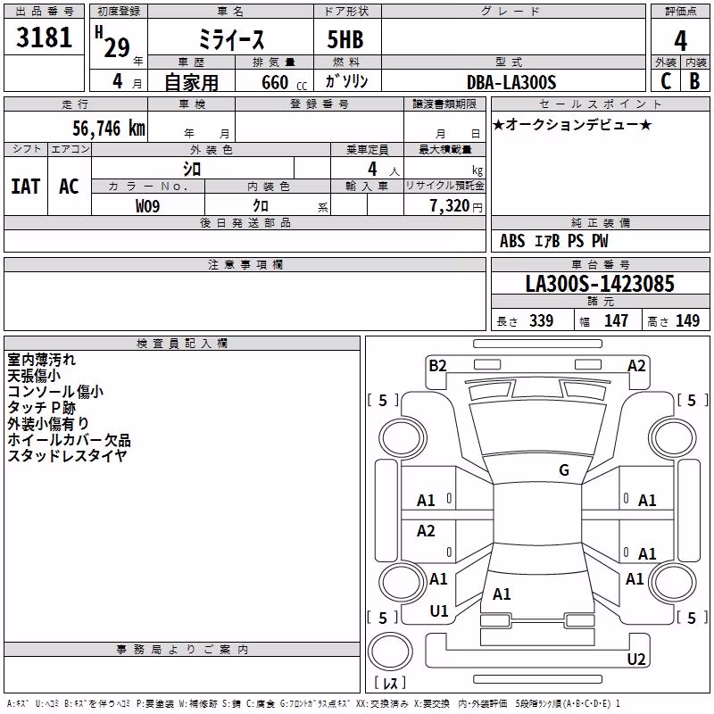 DAIHATSU MIRA E:S