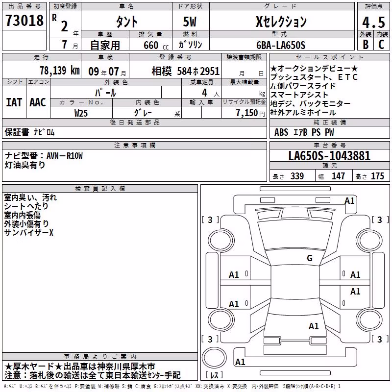 DAIHATSU TANTO