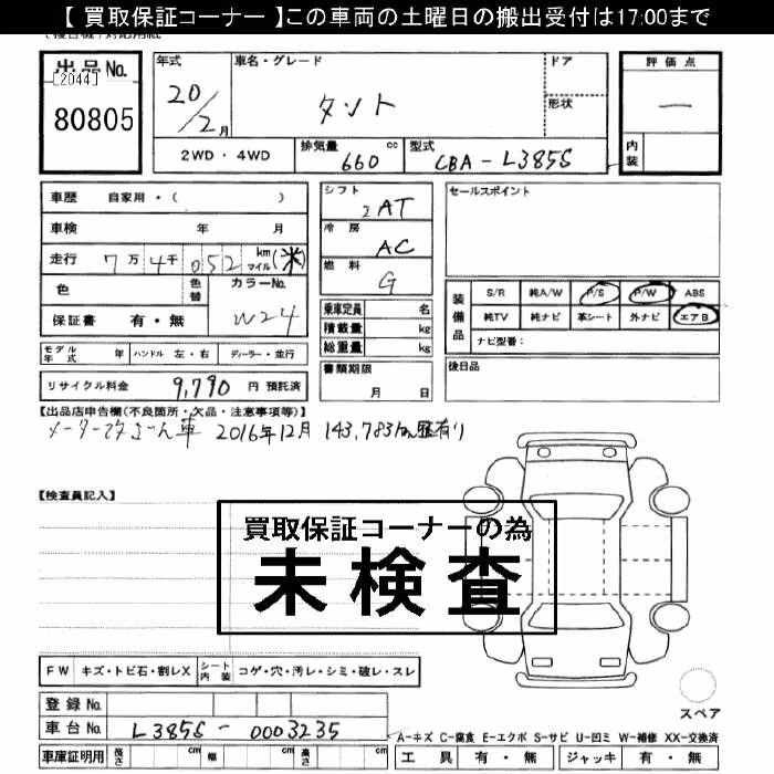 DAIHATSU TANTO