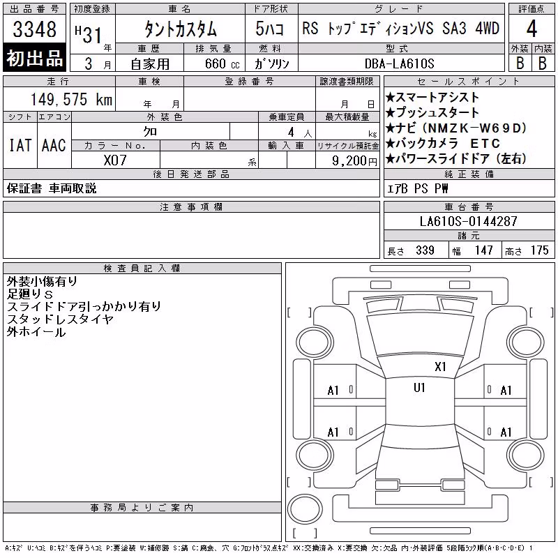 DAIHATSU TANTO