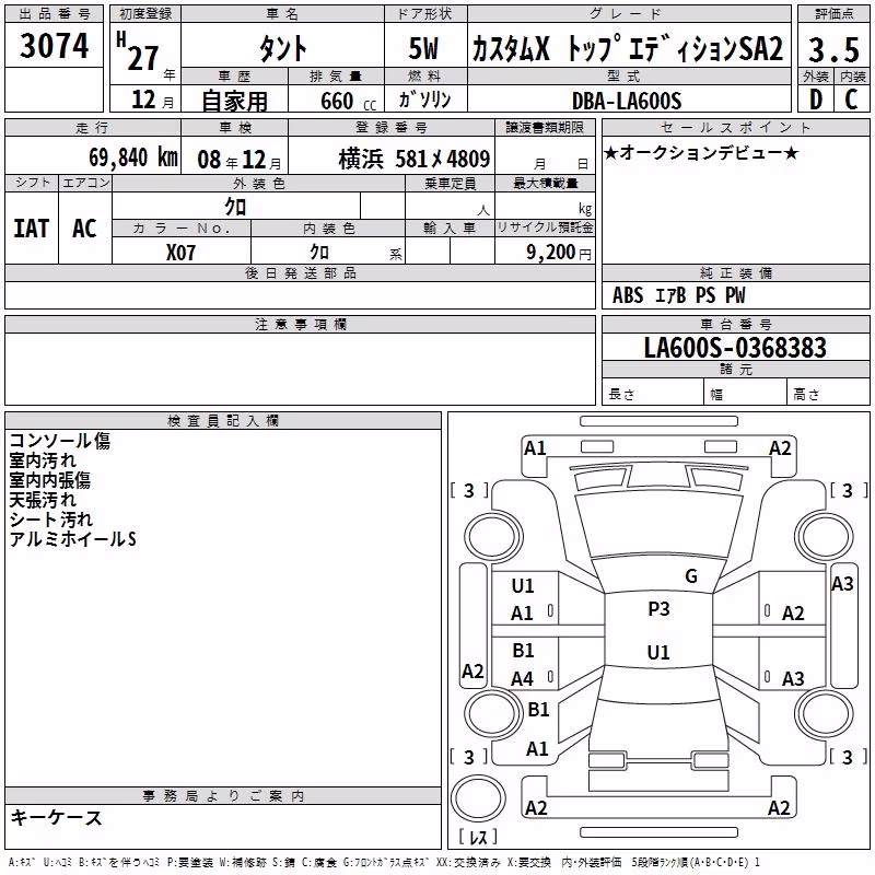 DAIHATSU TANTO